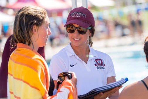 Women's Swimming Head Coach Jill Jones Lin