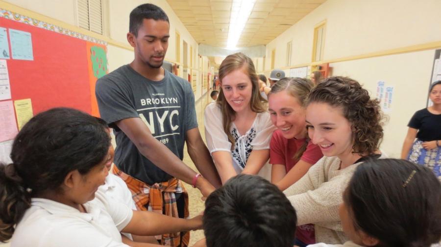 Westmont students connect with elementary students