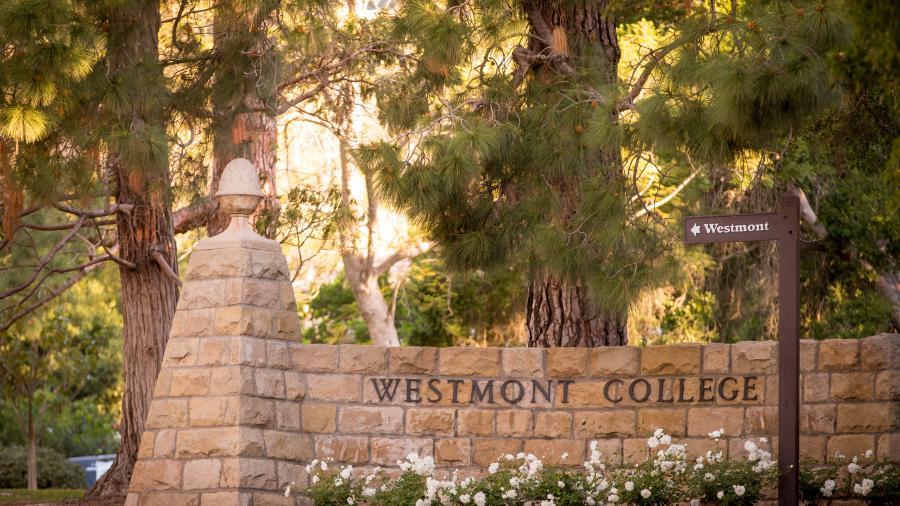 Entrance of Westmont College