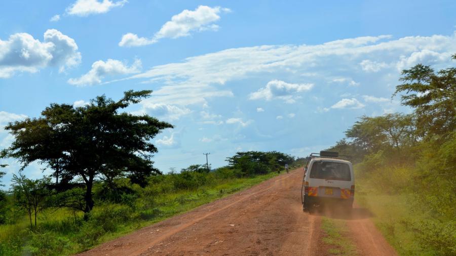 Dusty road