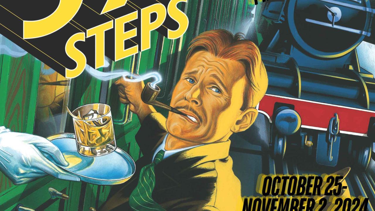 The Poster of 39 Steps