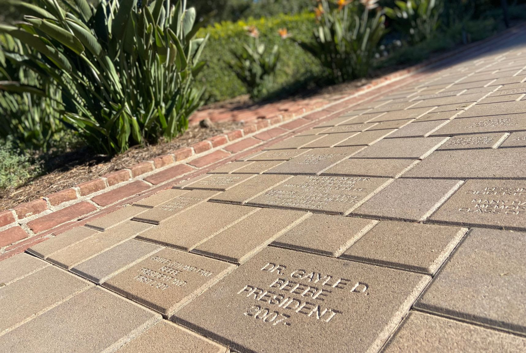 Engrave Your Westmont Brick